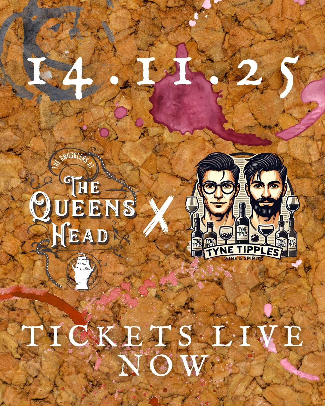 Tickets Live Now poster, 14 November